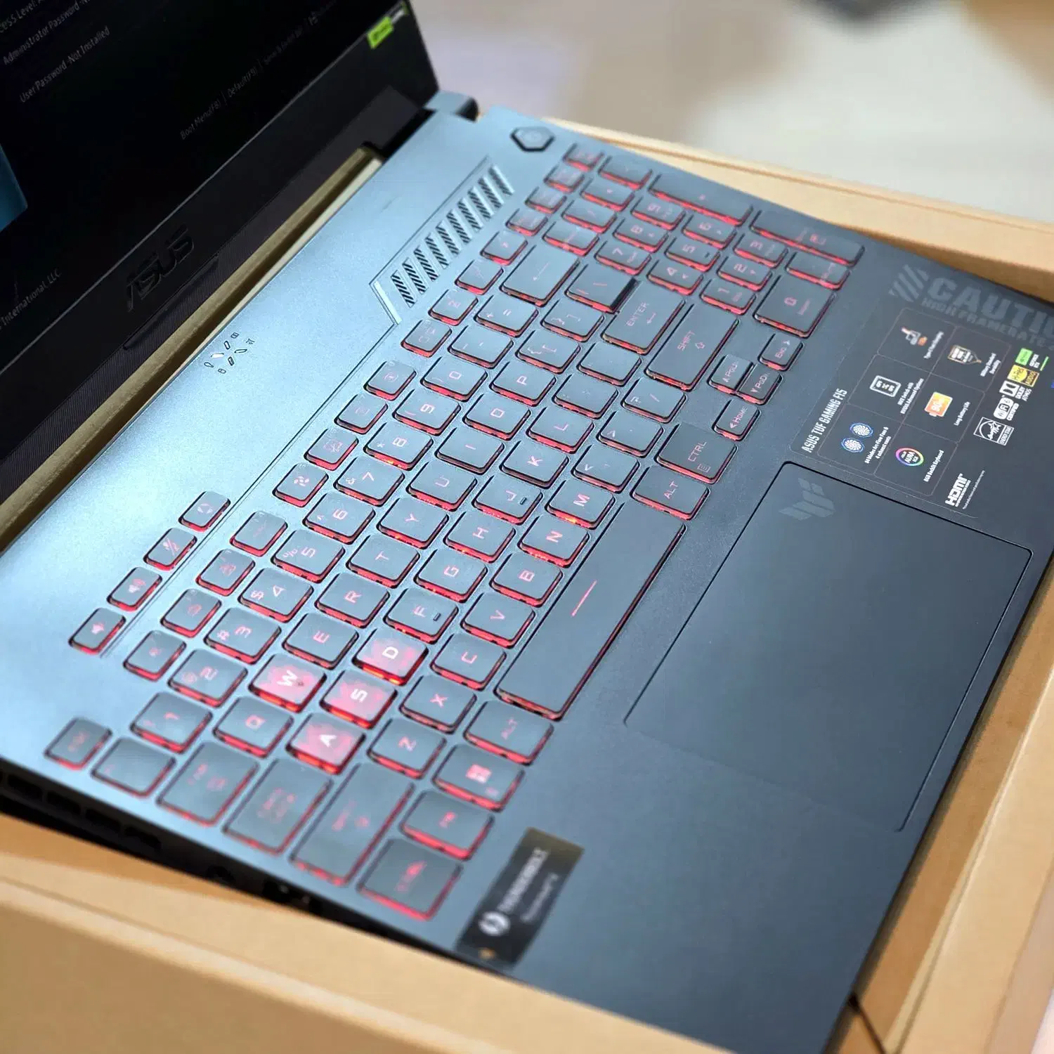 لپتاپ ایسوس گیمینگ ASUS TUF FX507ZI رم 40 گیگ|رایانه همراه|شیراز, ملاصدرا|دیوار