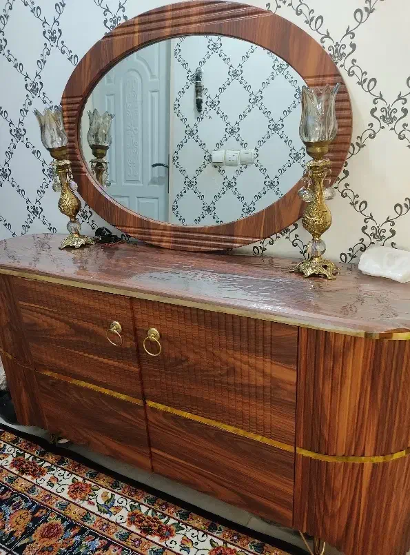 جاکفشی کنسولی و آیینه|جاکفشی، کمد، دراور|پرند, فاز ۵|دیوار