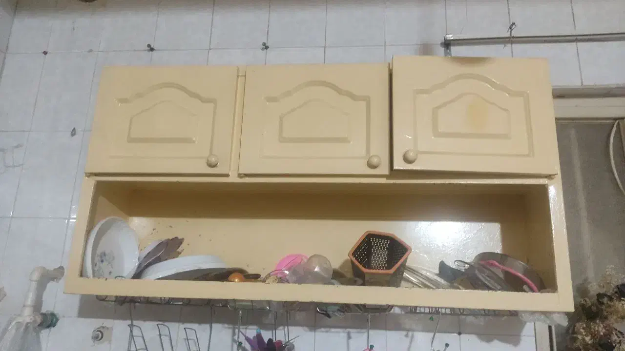 کابینت فلزی به همراه سینک با تخفیف|مصالح و تجهیزات ساختمان|بم, |دیوار