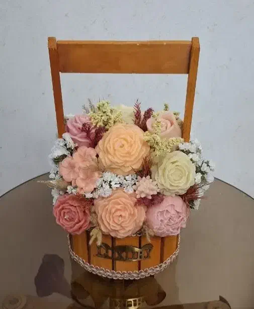 گل شمع کادویی و دکوری پاییزی|صنایع دستی و سایر لوازم تزئینی|همدان, |دیوار