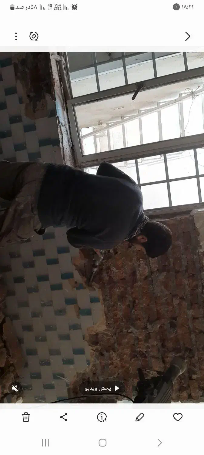 تخریب‌و نوسازی|خدمات پیشه و مهارت|مهاباد (آذربایجان غربی), |دیوار