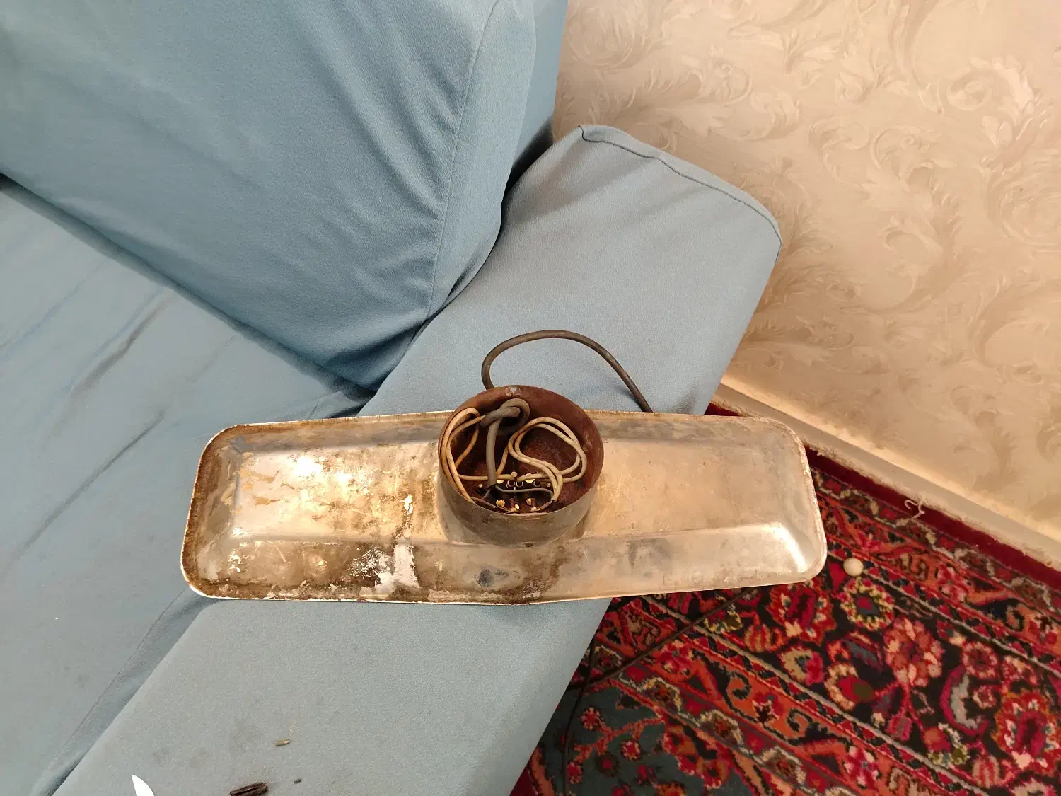 بخاری برقی حمام|بخاری، هیتر، شومینه|محمدیه-قزوین, |دیوار