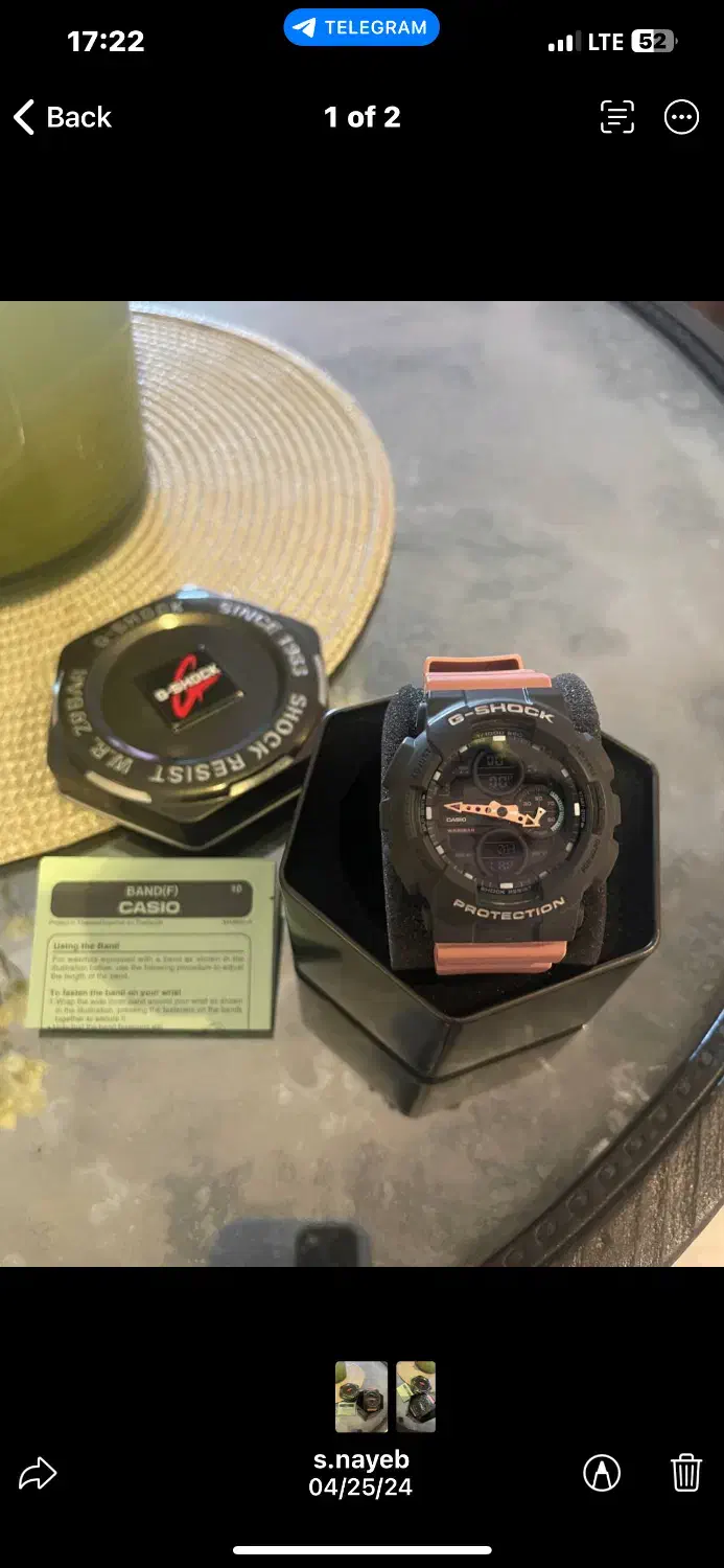 ساعت جی شاک کاملا نو و استفاده نشده|ساعت|تهران, سعادت‌آباد|دیوار