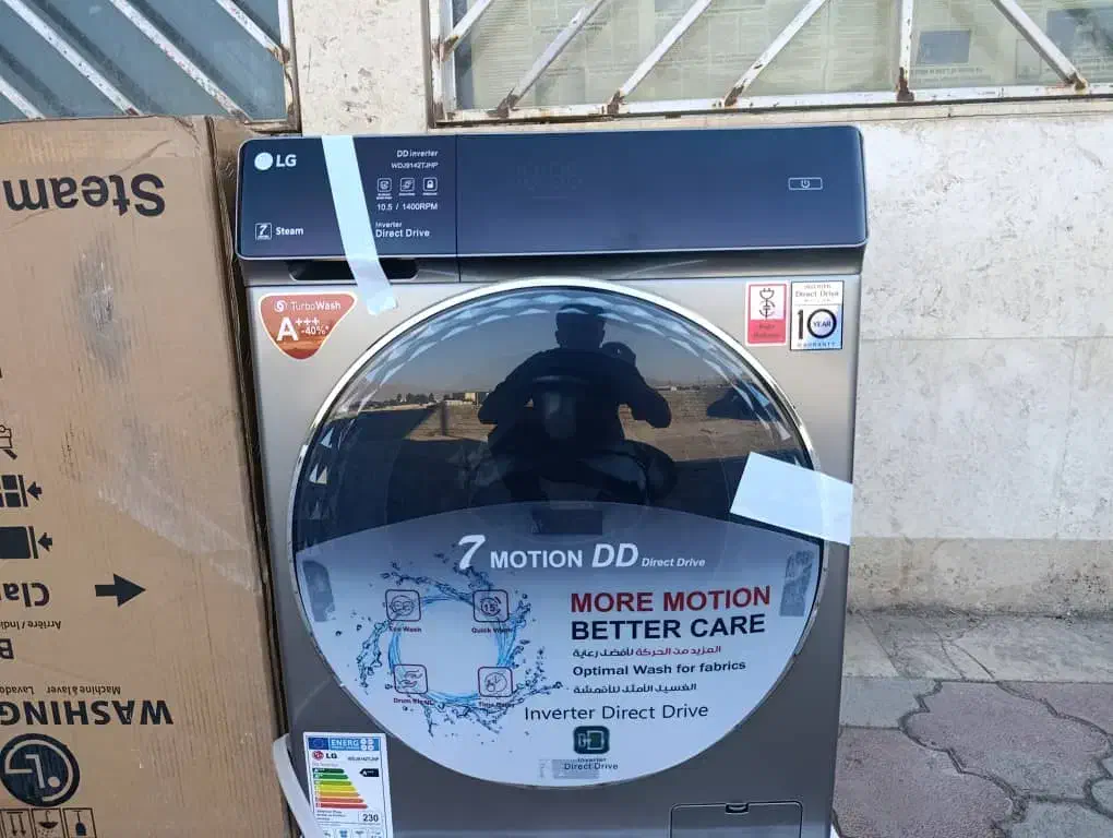 لباس شویی های ال جی از 9کیلو تا 10.5کیلو کره|ماشین لباسشویی و خشک‌کن لباس|بندر گناوه, |دیوار