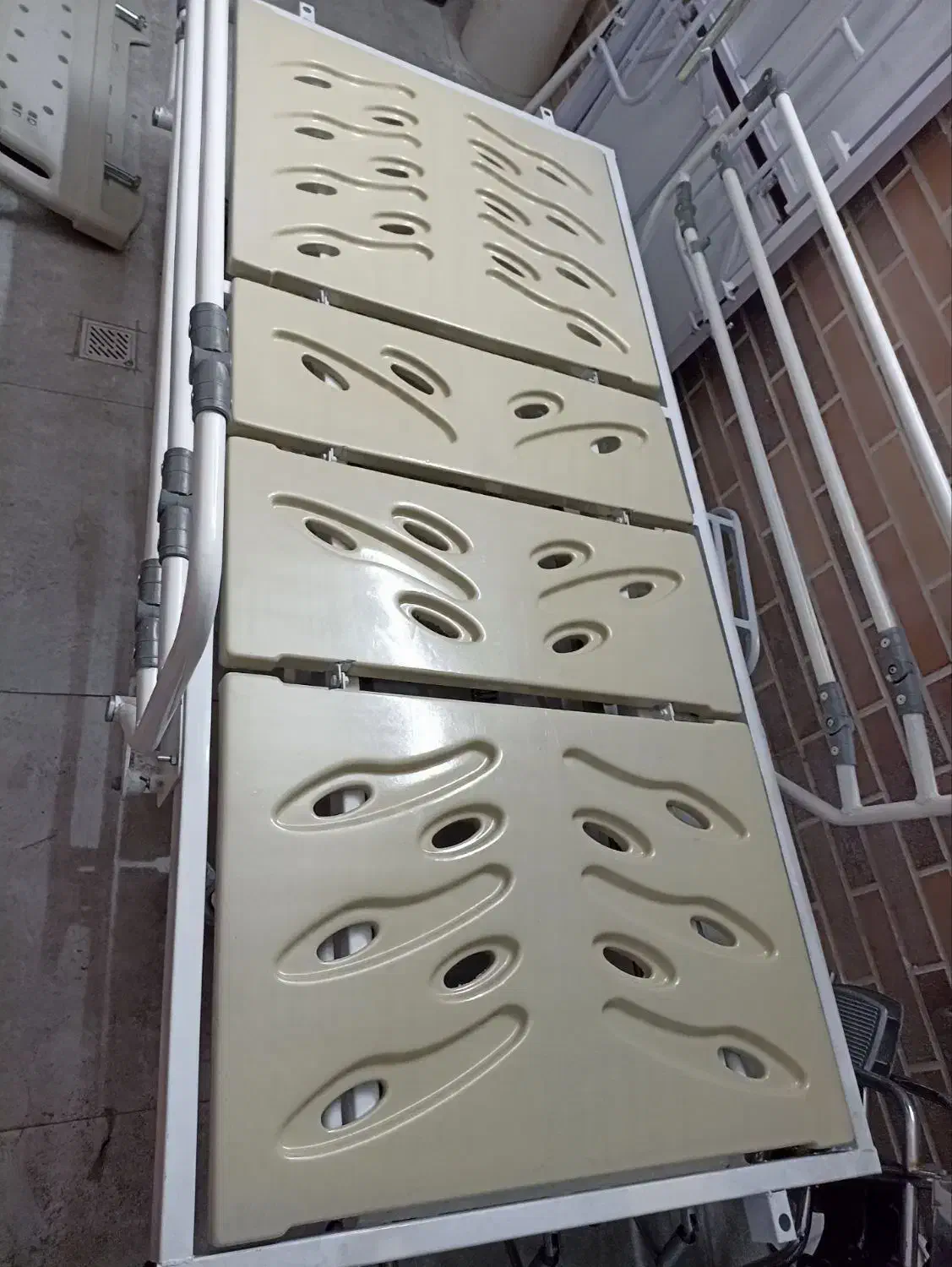 تخت بیمارستانی پایه ثابت فایبرگلس بیمارccu باکیفیت|آرایشی، بهداشتی، درمانی|مشهد, رضاشهر|دیوار