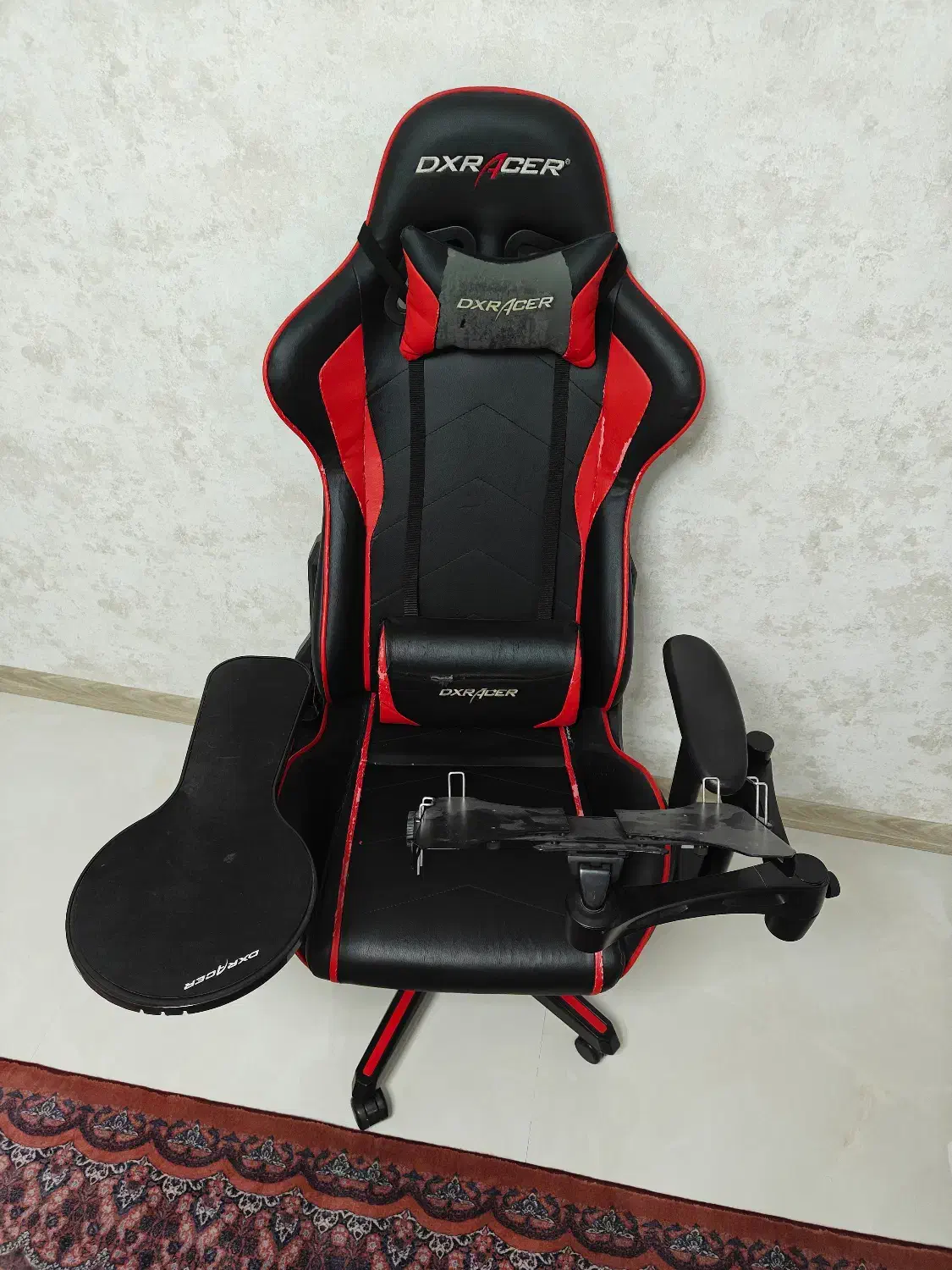 صندلی اصلی Dxracer FL08/NR + ملحقات|صندلی و نیمکت|اهواز, گلستان|دیوار