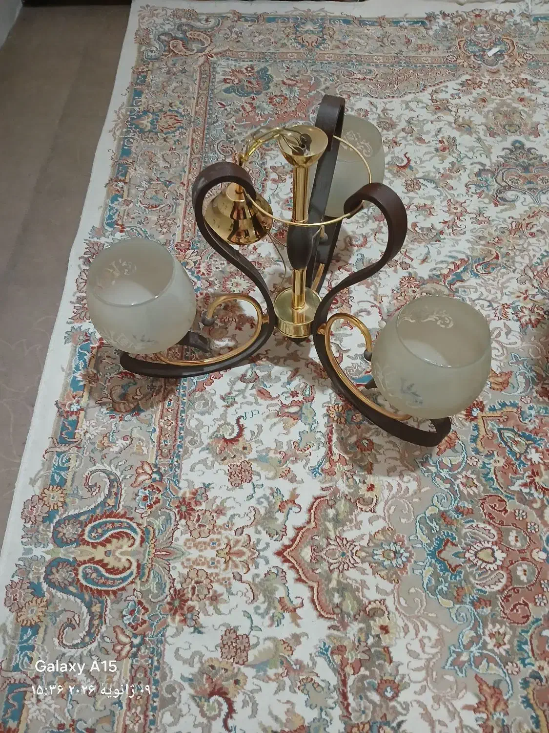 لوستر سه. شاخه|لوستر و چراغ آویز|فردیس, شهرک ناز|دیوار