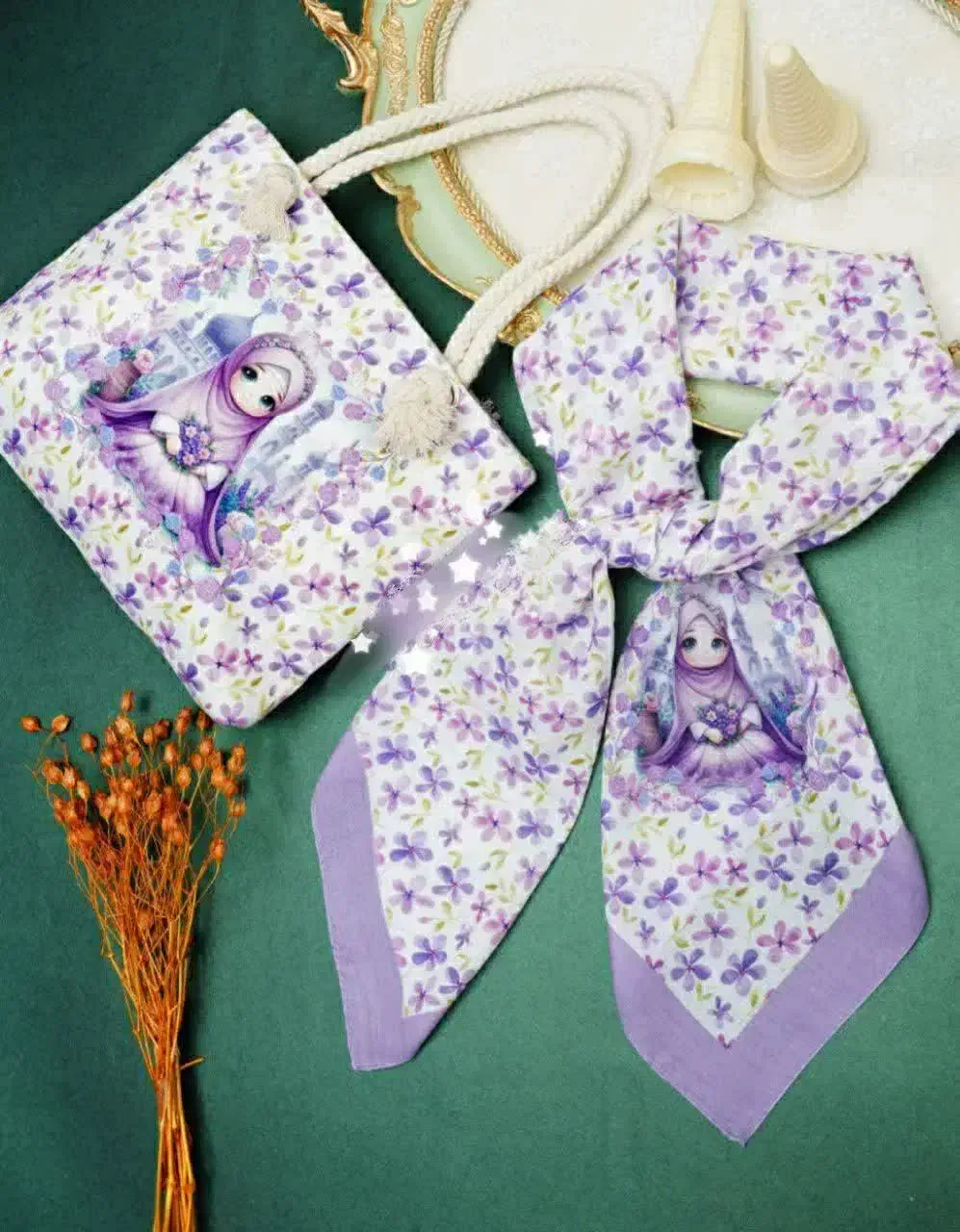 ست کیف و روسری|کیف، کفش، کمربند|ماهنشان, |دیوار