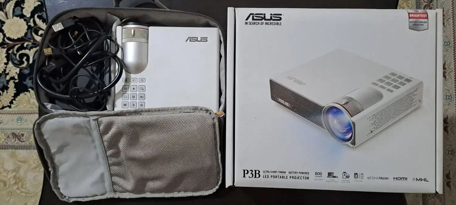 پروژکتور p3b ایسوس|تلویزیون و پروژکتور|اصفهان, لیمجیر|دیوار