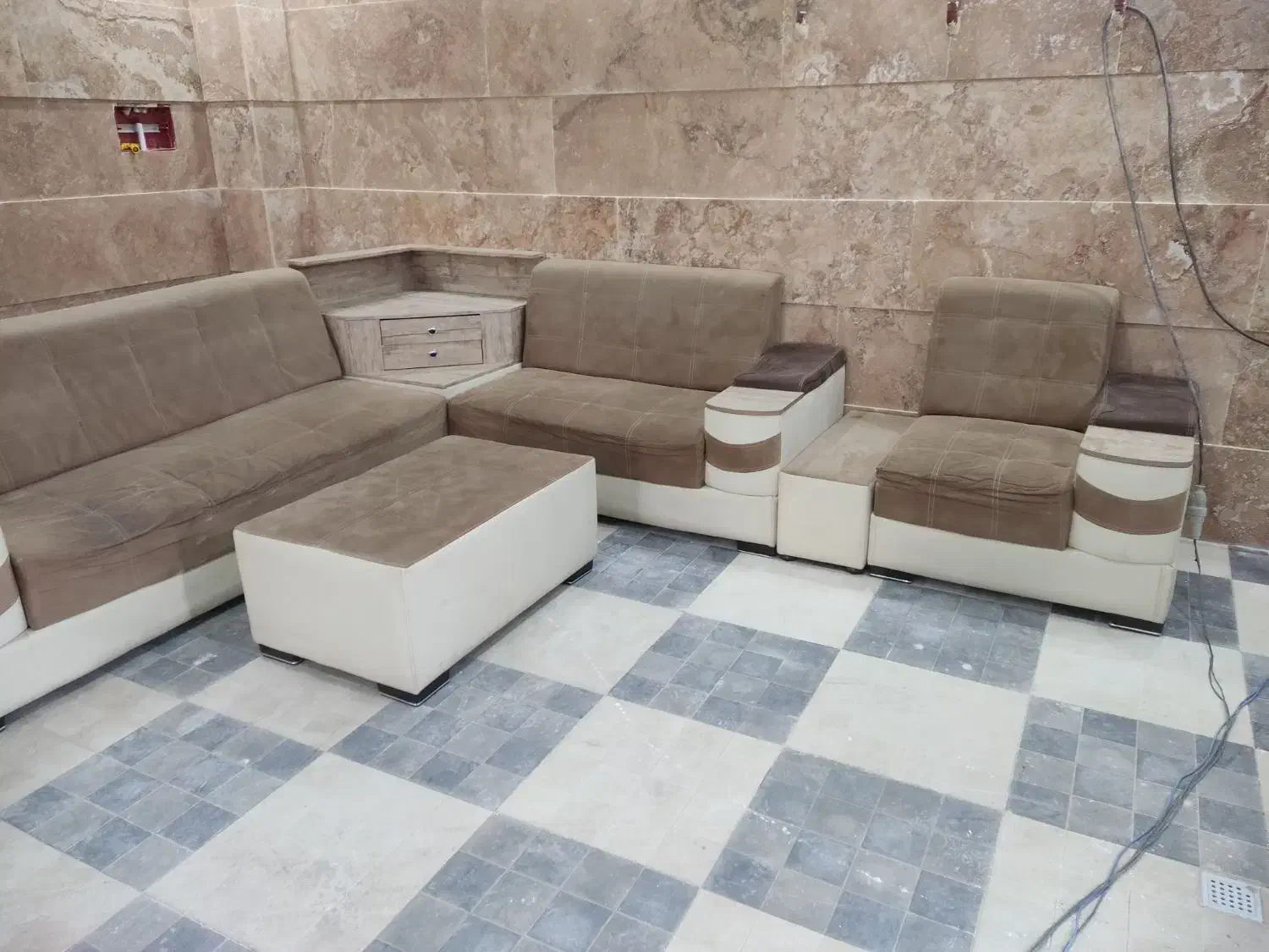 مبل 7 نفره|مبلمان خانگی و میز عسلی|نظرآباد, شهرک فرهنگیان|دیوار