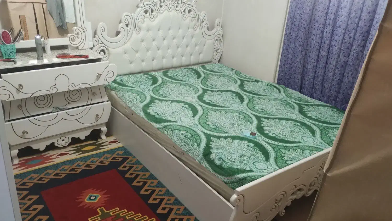 تخت خواب و دراور|تخت و سرویس خواب|همدان, |دیوار