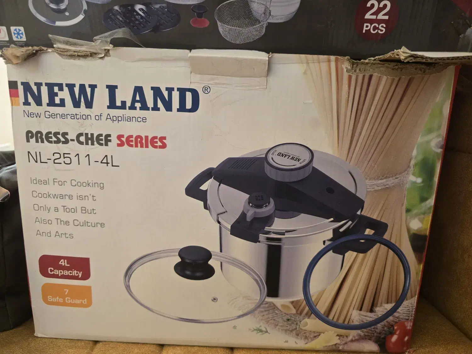 زودپز ۴لیتری نیولند|ظروف پختوپز|مشهد, شهید رضوی|دیوار