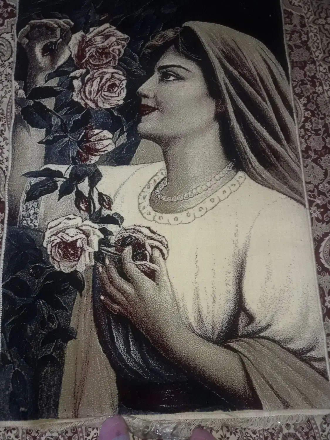 تابلو فرش|تابلو فرش|مشهد, یاس|دیوار