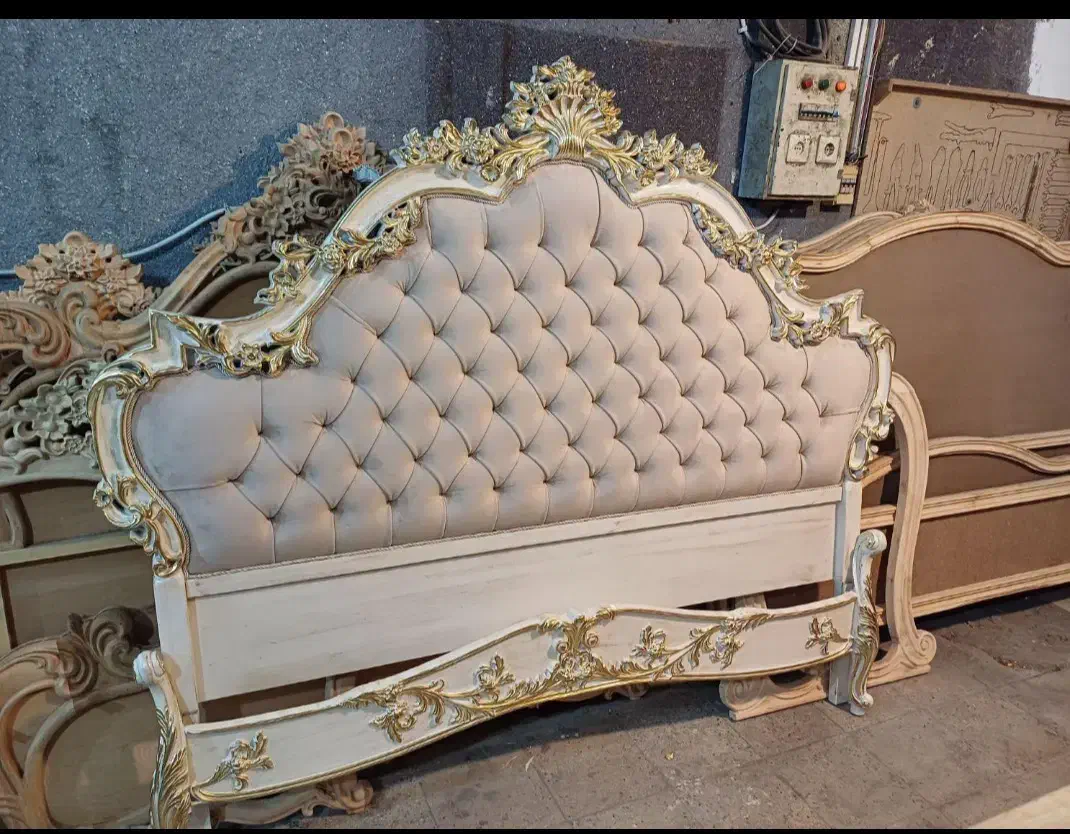 سرویس خواب دونفره یاقوت تمام چوبی|تخت و سرویس خواب|تهران, یافت آباد جنوبی|دیوار