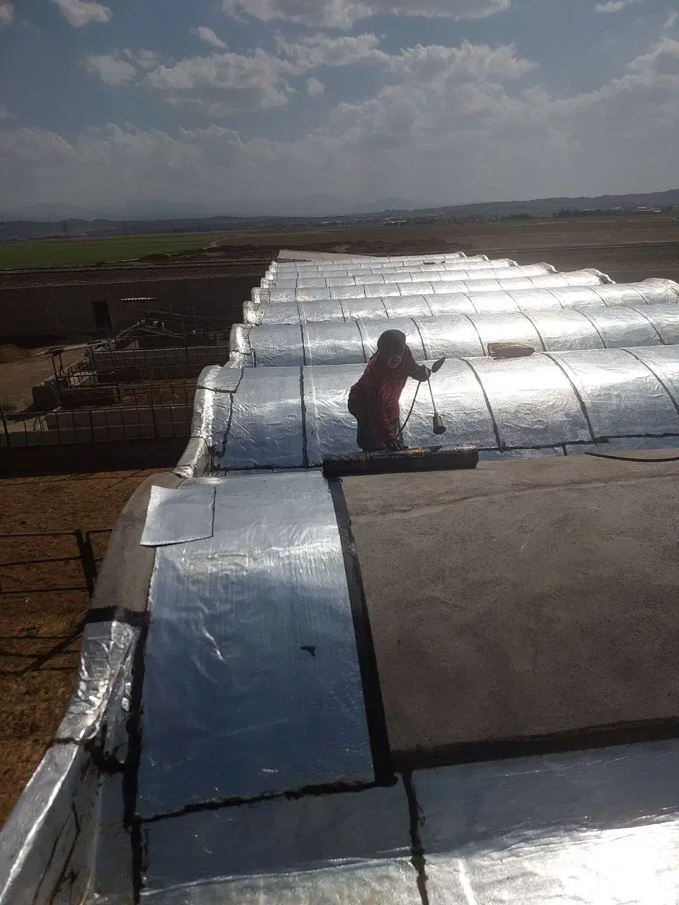 ایزوگام سراپوش گستر دلیجان|مصالح و تجهیزات ساختمان|کهک, |دیوار