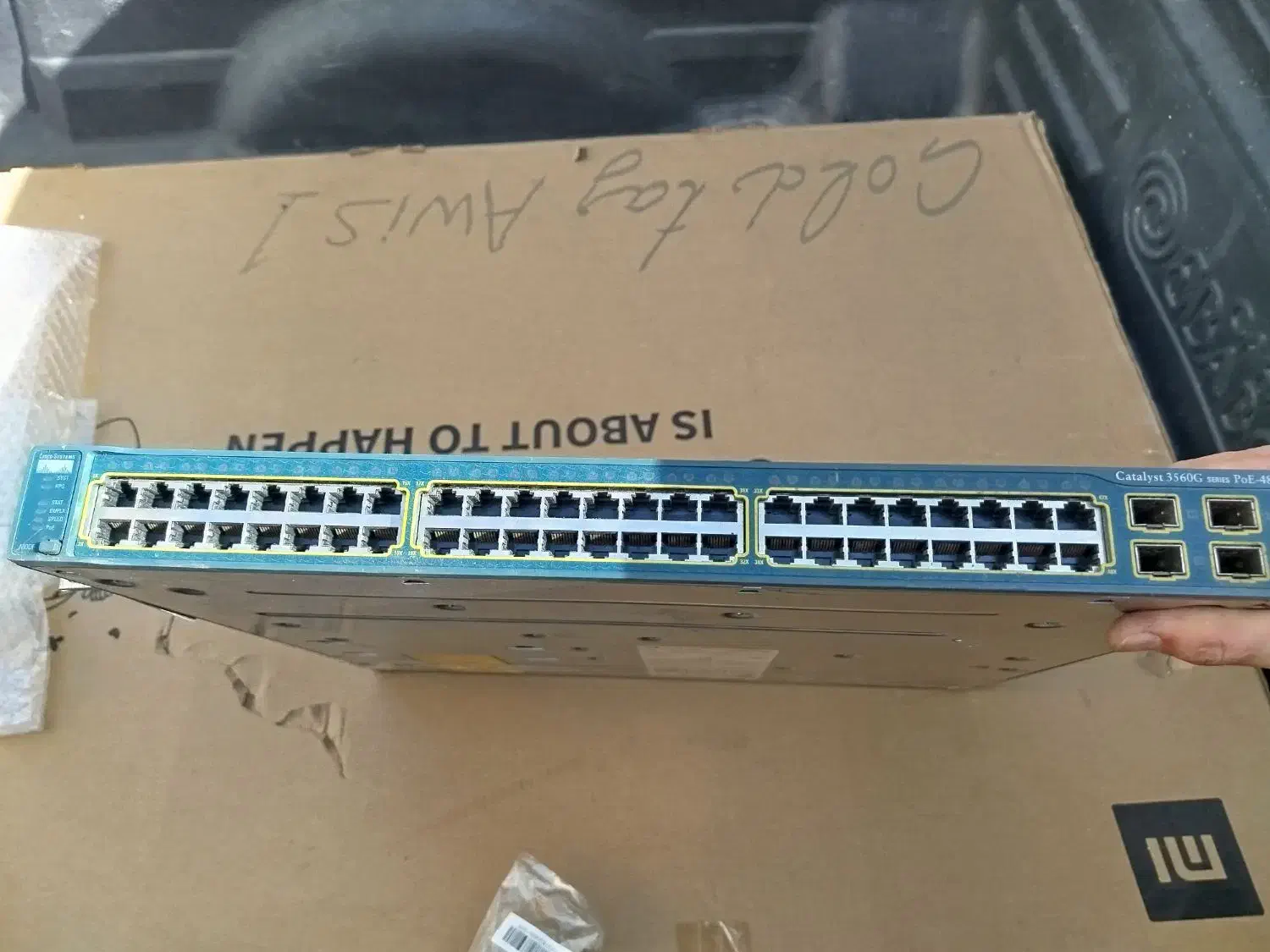 سوئیچ Cisco Catalyst 3560G-48PS-S استوک تمیز|مودم و تجهیزات شبکه|تهران, دروس|دیوار
