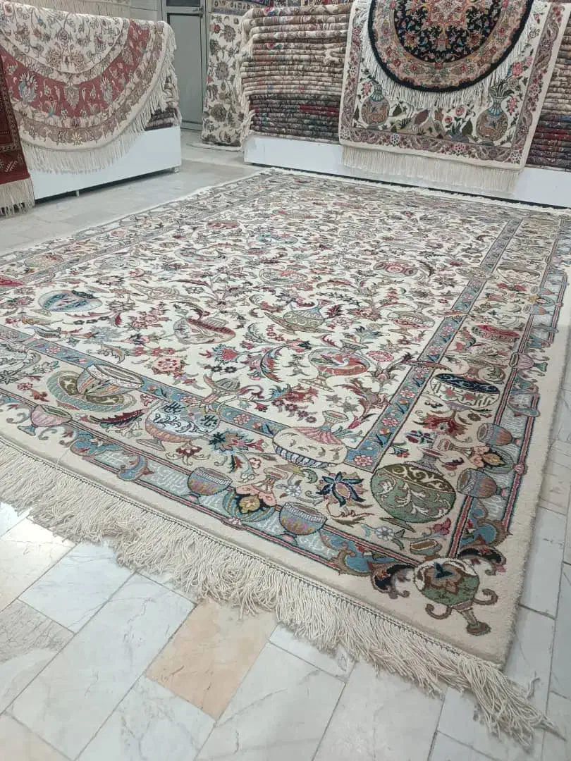 جفت ۹ متری فرش دستباف کاشمر|فرش|کاشمر, |دیوار