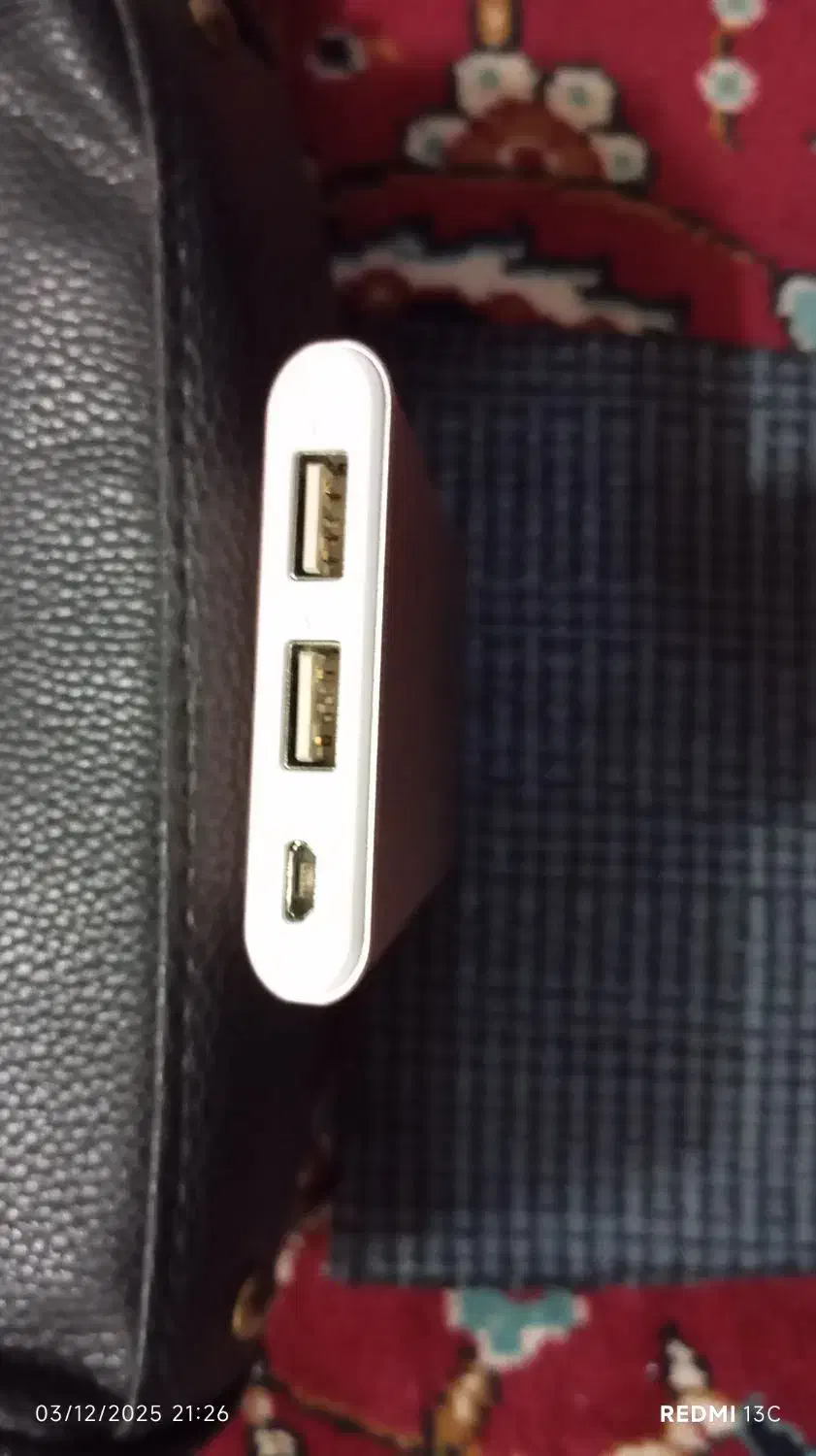 پاور بانک ۱۰۰۰۰‌ اصل|لوازم جانبی موبایل و تبلت|بجنورد, |دیوار