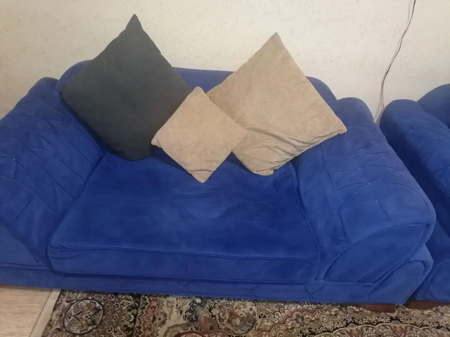 فروش مبل 7 نفره +یک میز بزرگ و4 عسلی|مبلمان خانگی و میز عسلی|نجفآباد, مولوی شمالی|دیوار