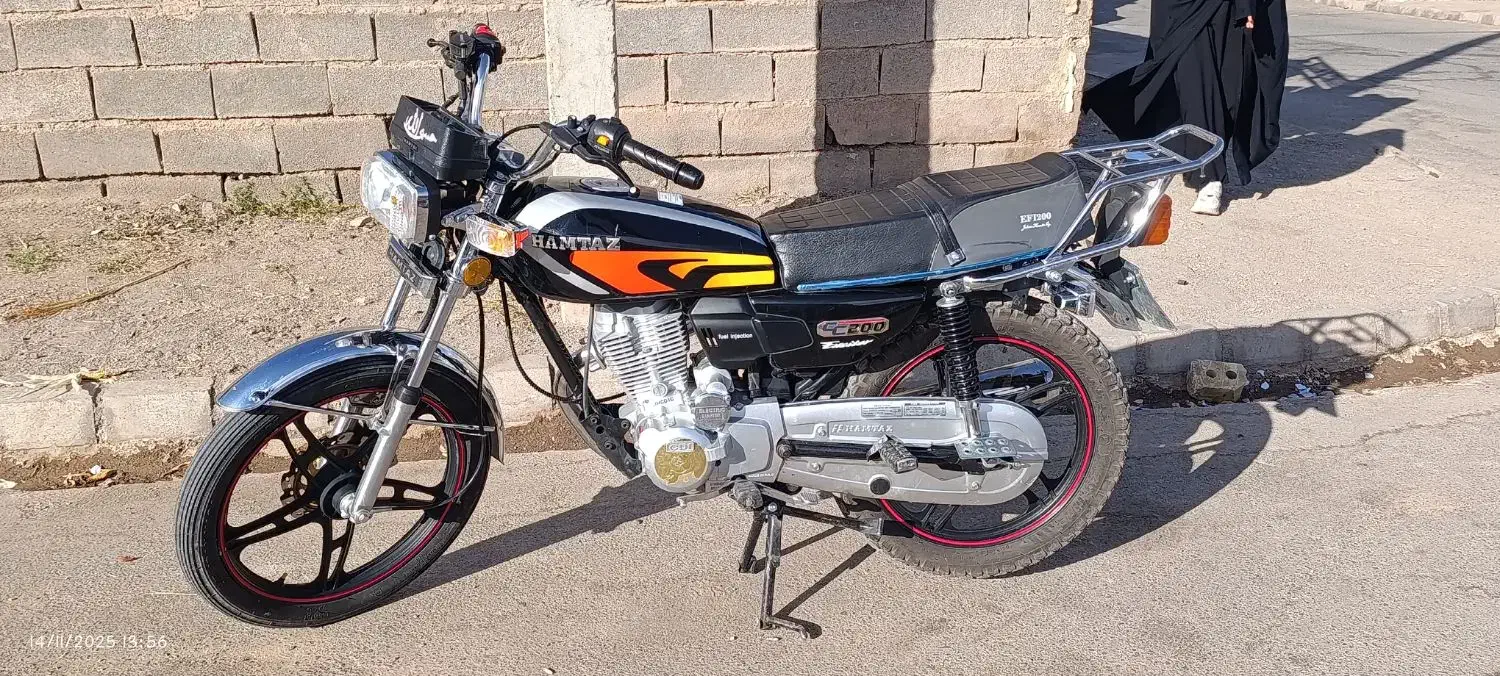 همتاز 200|موتورسیکلت|میان ولایت, |دیوار