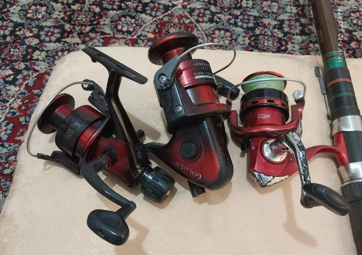 چوب یانسونگ اصل 540 با چرخ گلدن7000 7ملیون تومان|ماهیگیری|لنگرود, |دیوار