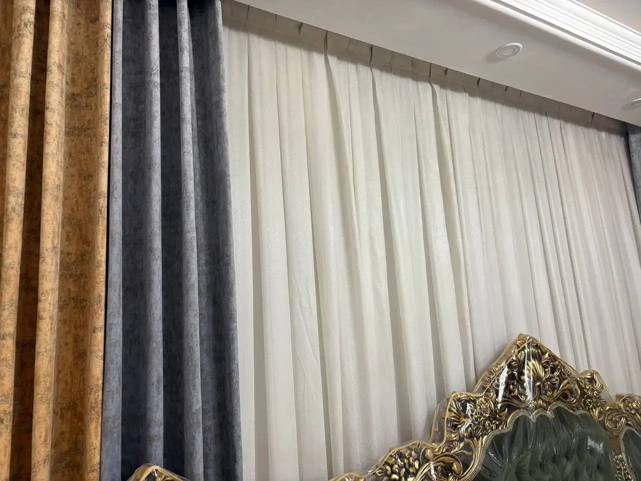 پرده تمیز|پرده، رانر، رومیزی|قرچک, شهرک طلائیه|دیوار