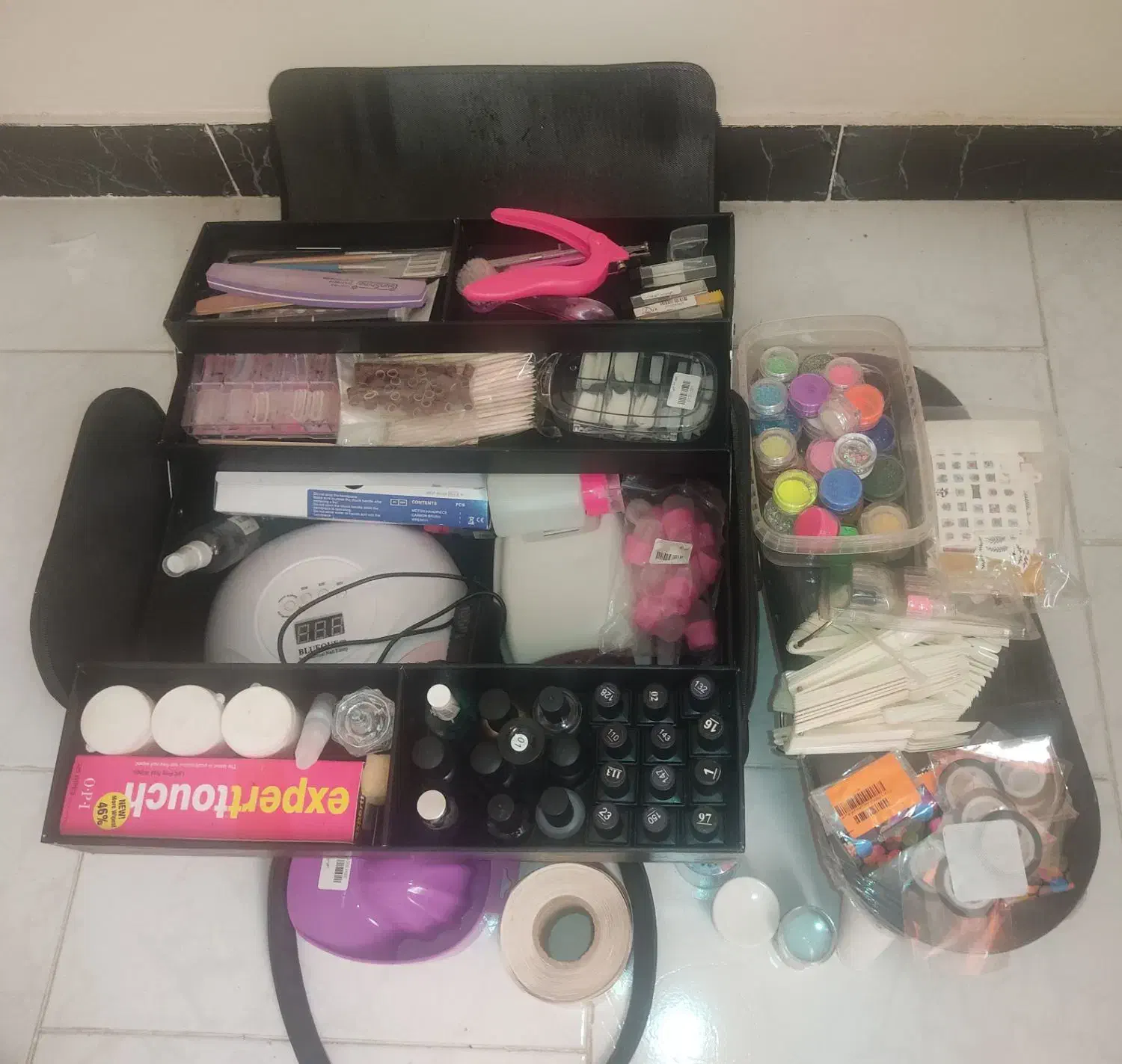 وسایل کاشت ناخن|آرایشی، بهداشتی، درمانی|لنگرود, |دیوار