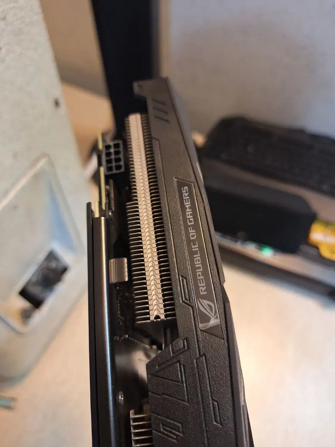 کارت گرافیک 1660TI ROG STRIX OC 3FAN|قطعات و لوازم جانبی رایانه|بابل, |دیوار