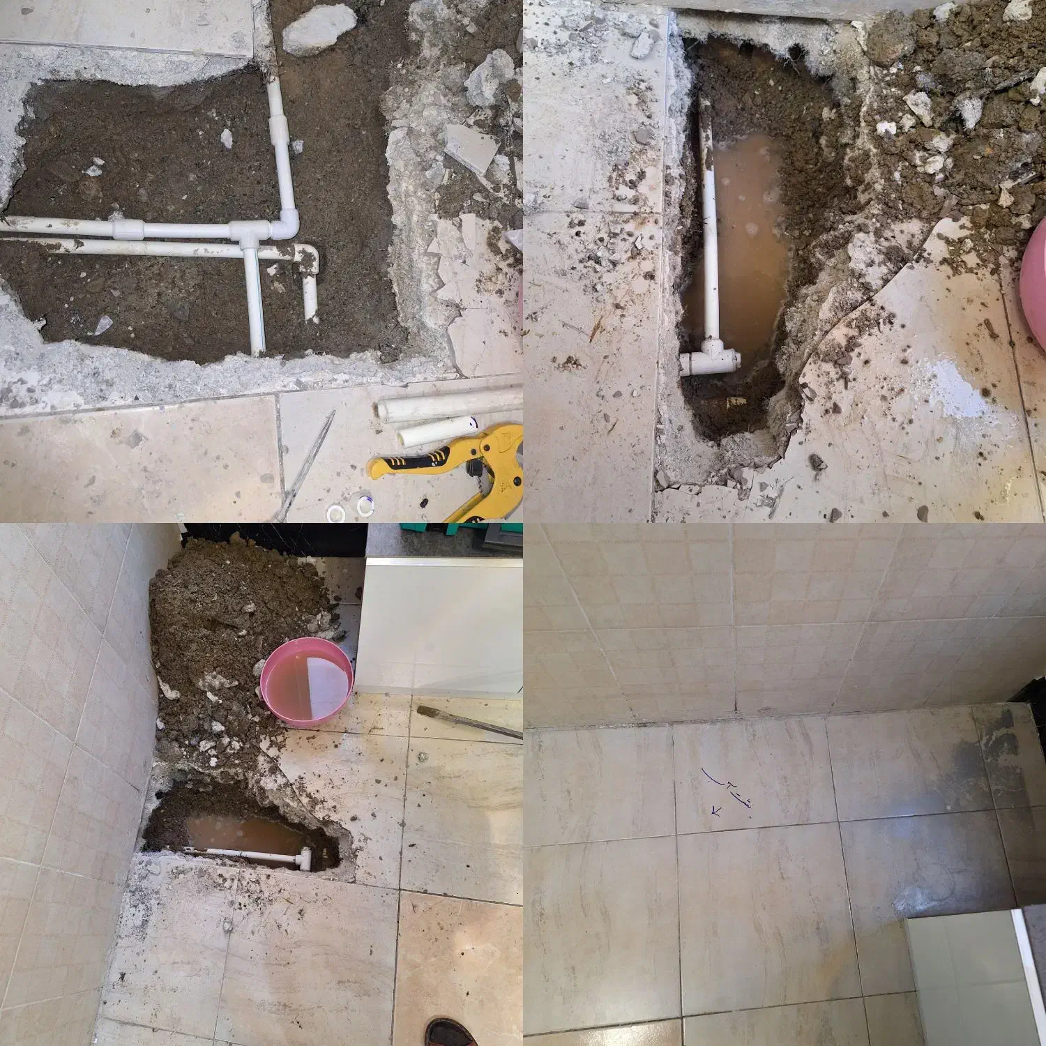 نشت یابی تشخیص ترمیم ترکیدگی لوله کشی لوله بازکنی|خدمات پیشه و مهارت|تهران, صادقیه|دیوار