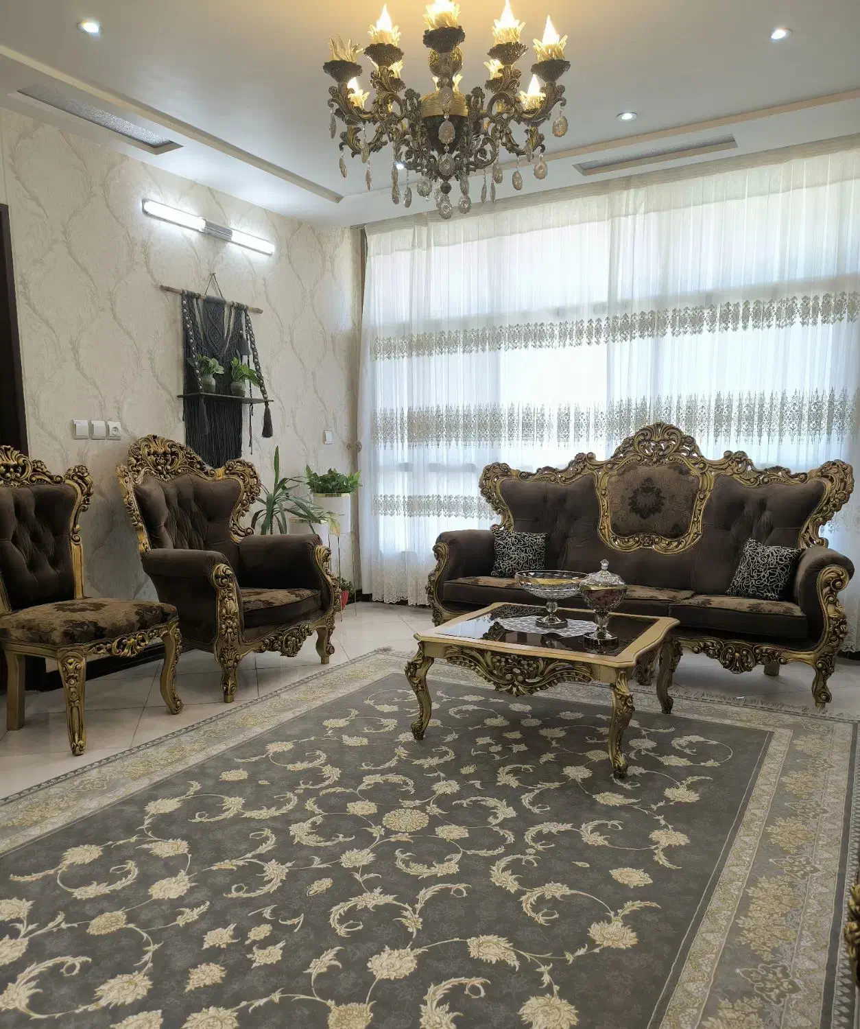 مبل استیل|مبلمان خانگی و میز عسلی|اصفهان, باغ زیار|دیوار