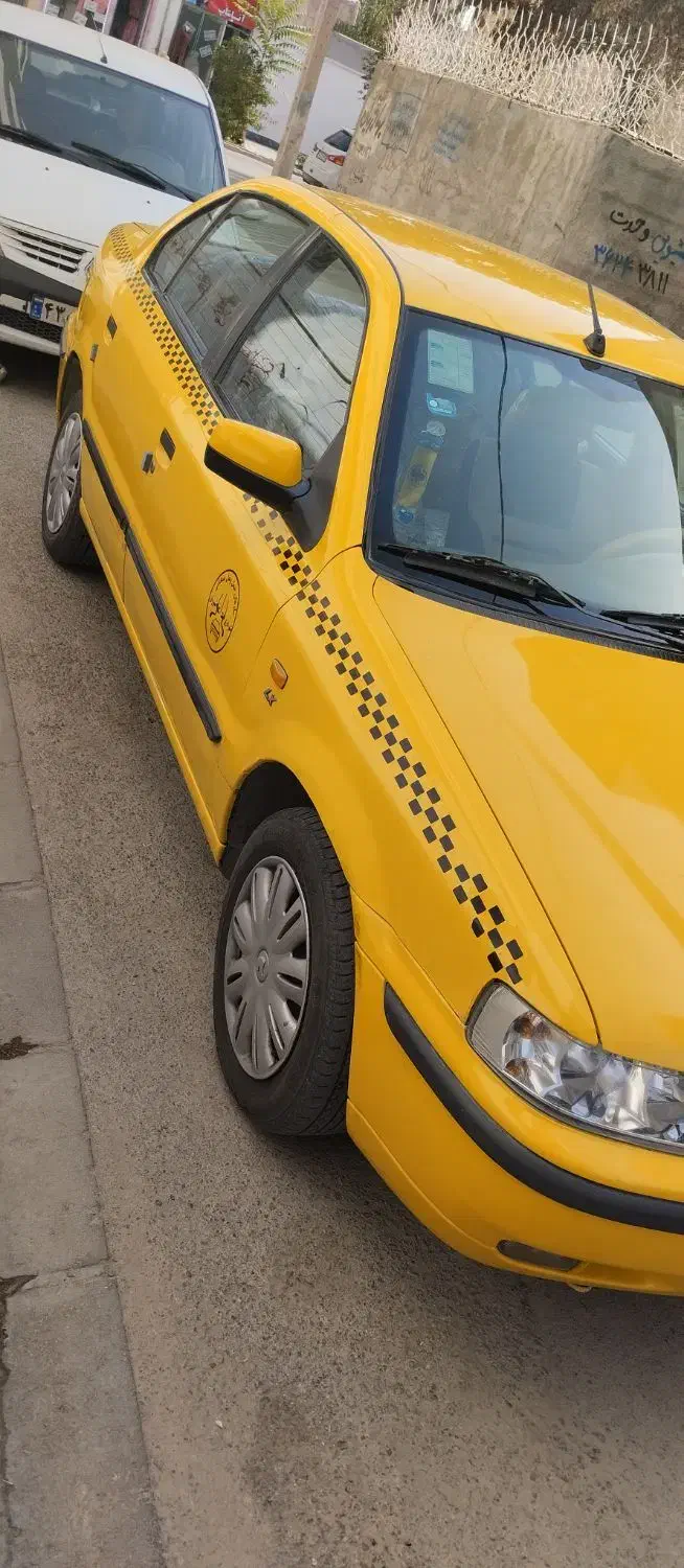 سمند تاکسیef7 دوگانه کارخانه|خودرو سواری و وانت|شیروان (خراسان), |دیوار