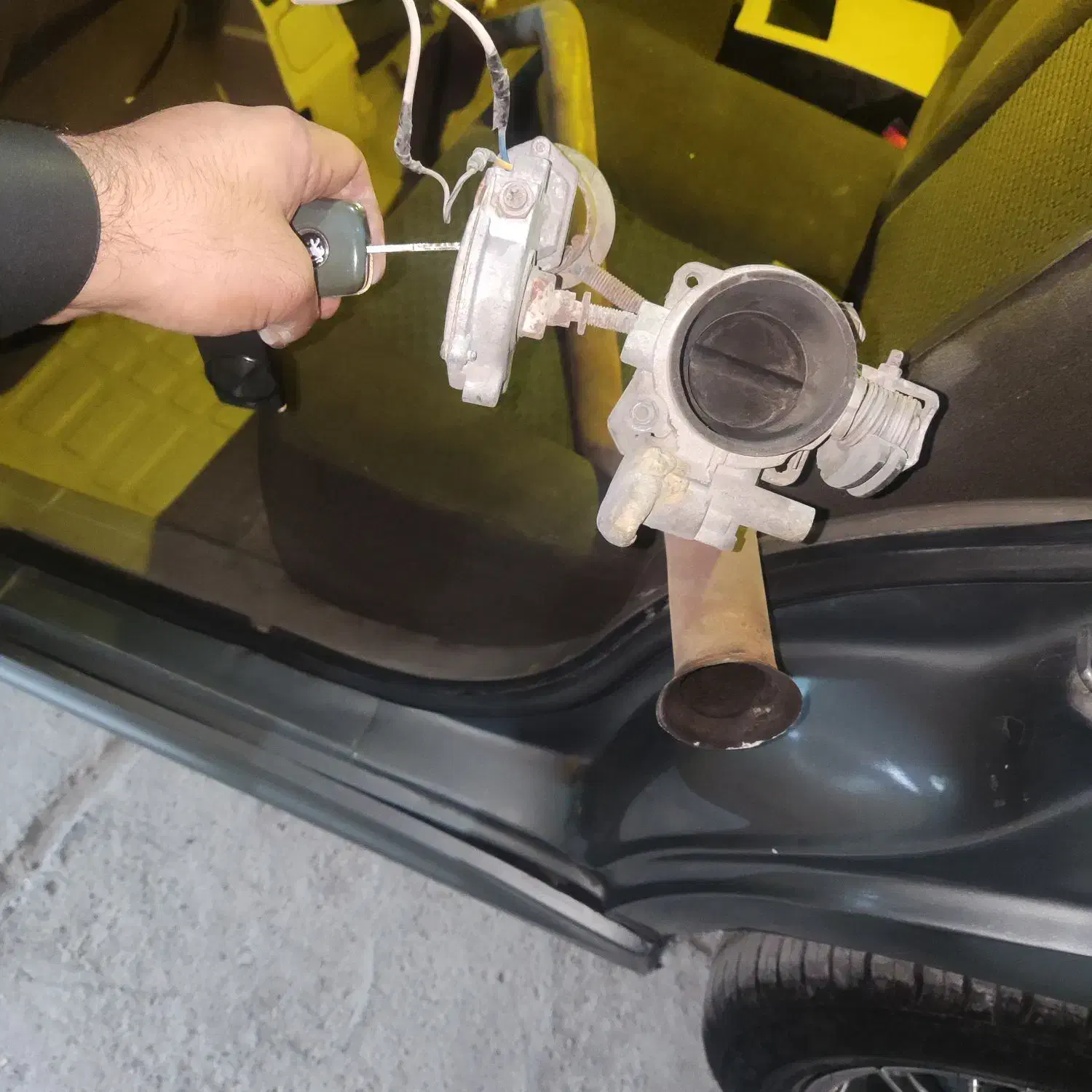 دریچه برقی تیوتایی اگزوز|قطعات یدکی و لوازم جانبی|زاهدان, |دیوار