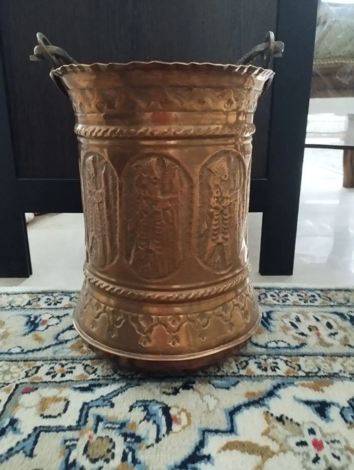 سطل مسی|صنایع دستی و سایر لوازم تزئینی|تهران, صادقیه|دیوار