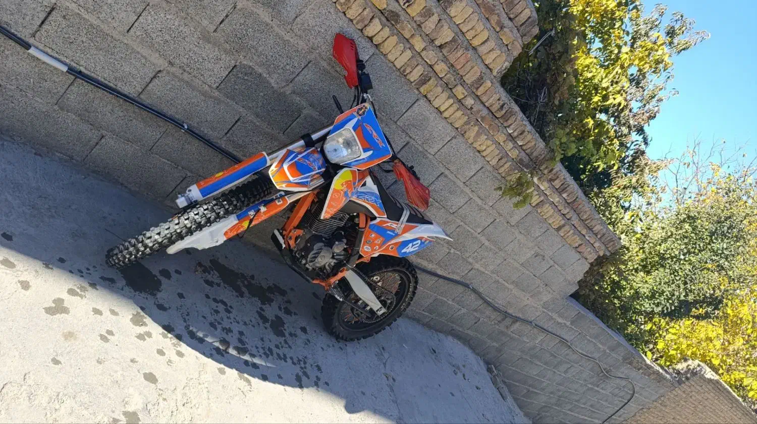 موتور کراس اندرو سی آر ایکس(crx)|موتورسیکلت|ورزقان, |دیوار