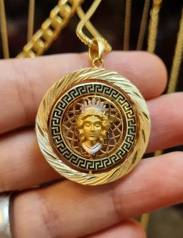 پلاک ورساچه طلا|جواهرات|اراک, |دیوار