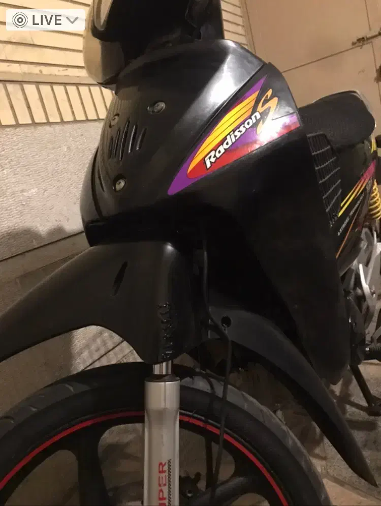 موتورسیکلت ویو مدل 95پیشرو فابریک و بکربکر|موتورسیکلت|شیراز, میدان قائم|دیوار