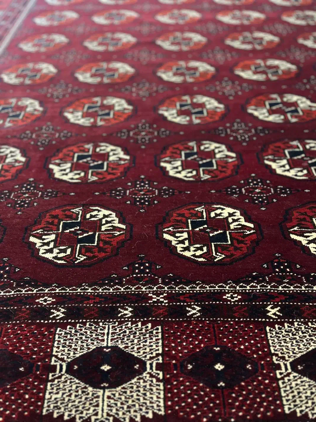 فرش دستباف ترکمن|فرش|گنبد کاووس, |دیوار