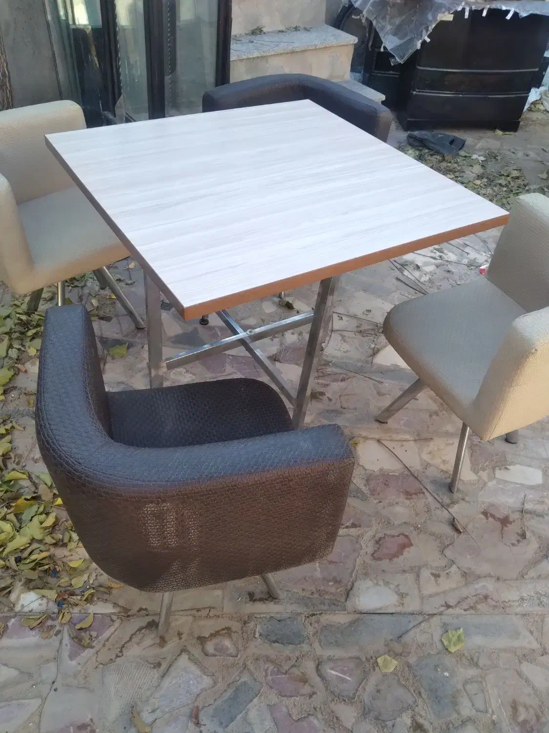 میز غذا خوری ۴ نفره|میز و صندلی غذاخوری|سریش آباد, |دیوار