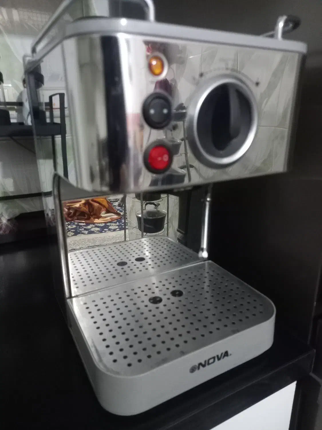 دستگاه اسپرسو نوا اصلی مشابه نو خانگی|سماور، چای‌ساز، قهوه‌ساز|قم, سید معصوم|دیوار