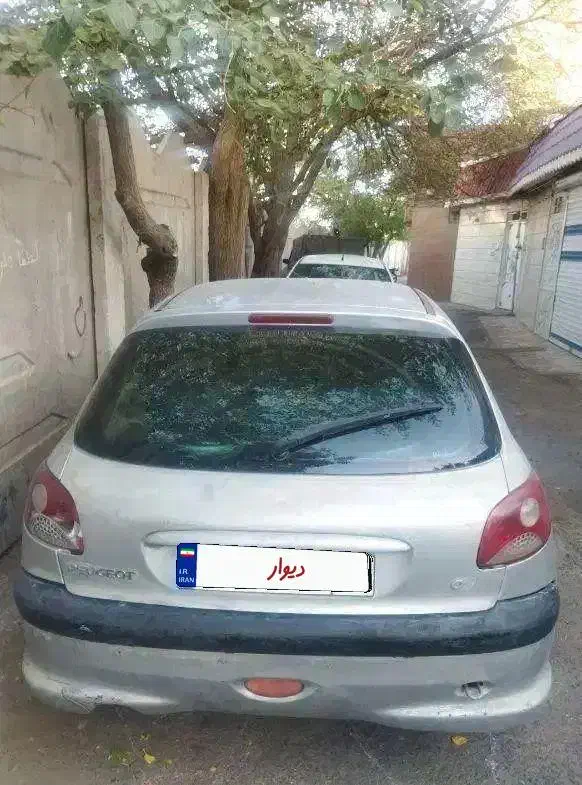 ۲۰۶ مدل ۸۴ تیپ ۲ موتور فرانسوی تیو3|خودرو سواری و وانت|مشهد, رضاییه|دیوار