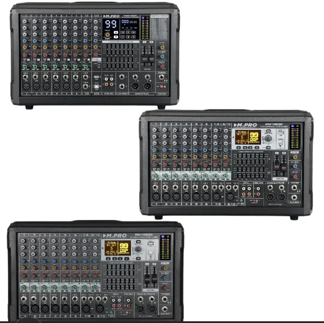 پاورمیکسرهای حرفه ایM.PROاِم پرو|سیستم صوتی خانگی|اصفهان, خلجا|دیوار