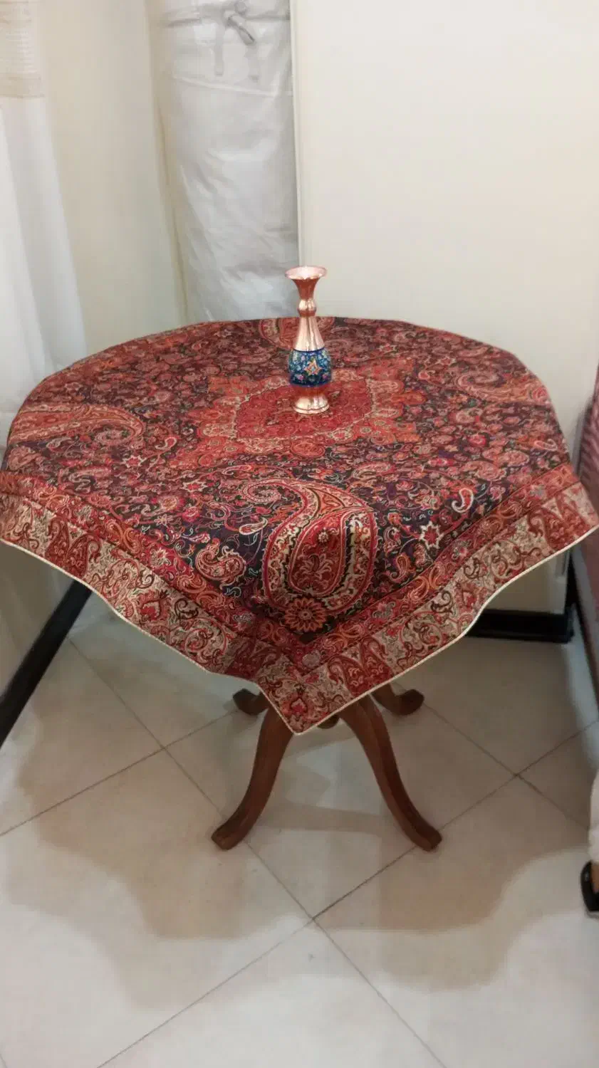 ترمه یزد بته جقه جام مسی اصفهان|صنایع دستی و سایر لوازم تزئینی|تهران, سلسبیل جنوبی|دیوار