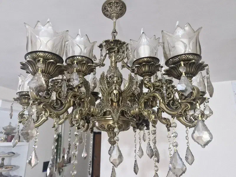 لوستر فرشته|لوستر و چراغ آویز|ملایر, |دیوار