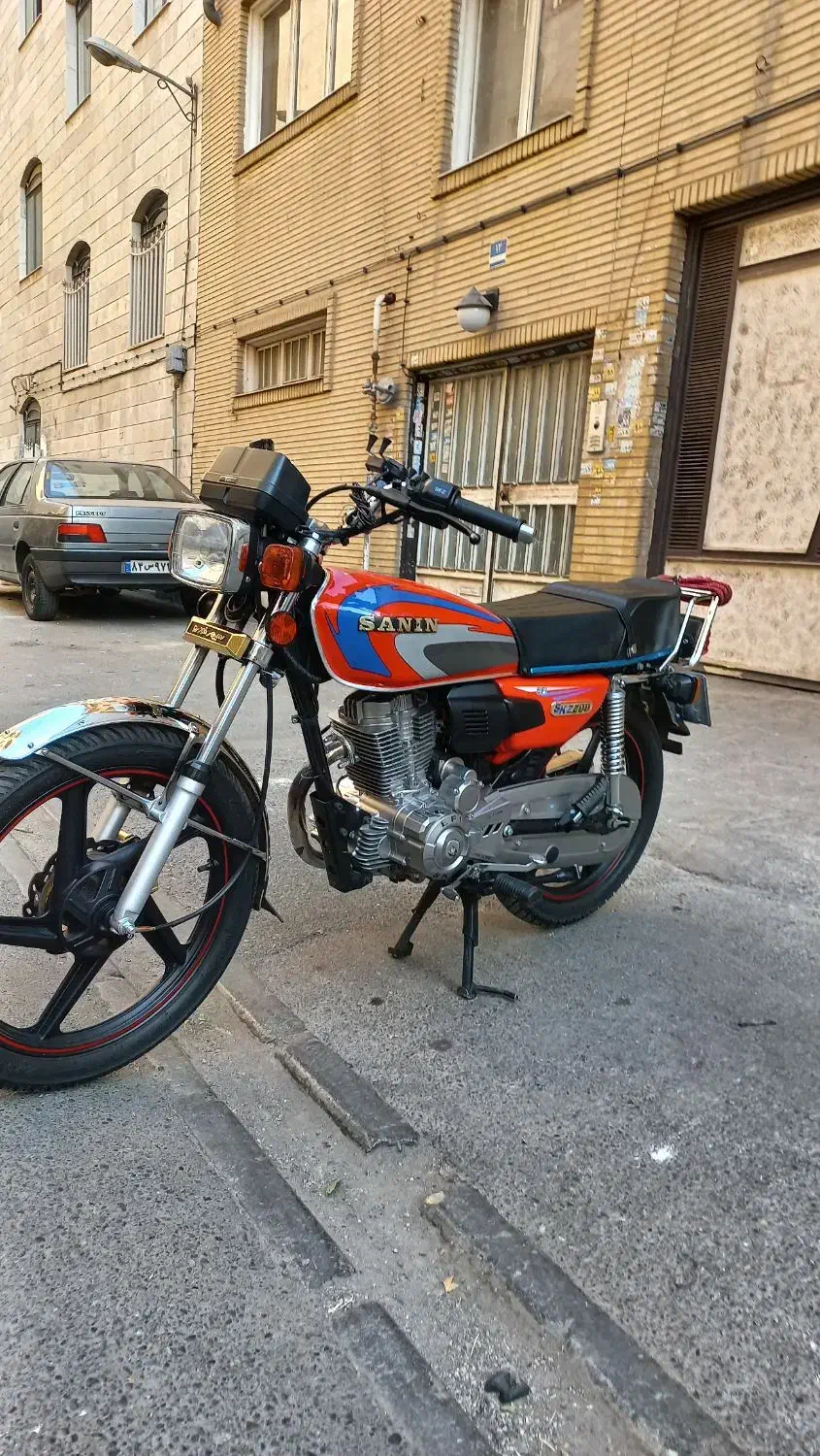 موتور هندا۲۰۰ متین ۱۴۰۳|موتورسیکلت|تهران, بریانک|دیوار