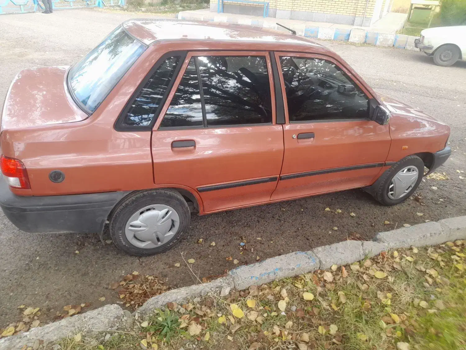 پراید مدل ۹۰ تک گانه رنگ مسی فرمان بدون هیدرولیک|خودرو سواری و وانت|اهر, |دیوار