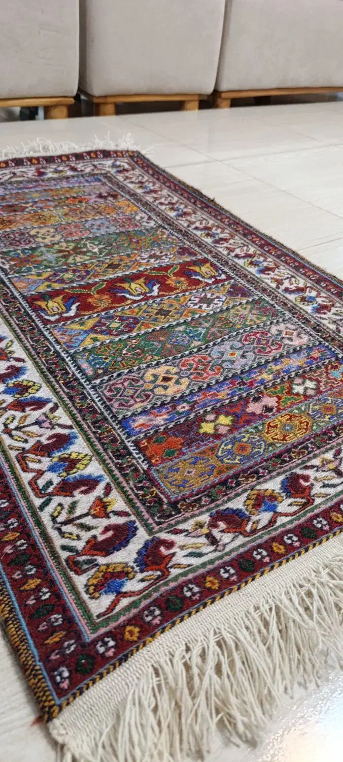 قالیچه دستباف|فرش|کرمان, |دیوار