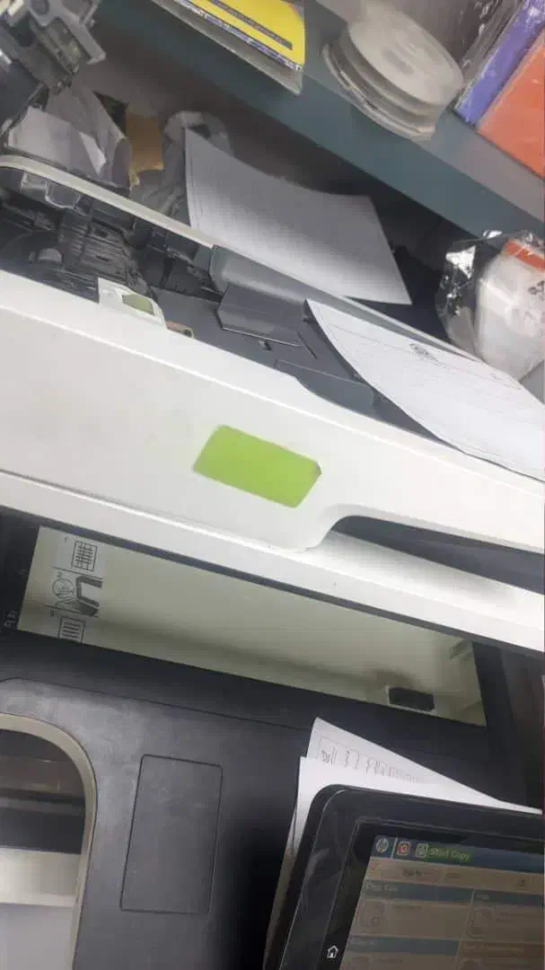 پرینتر چهارکاره hp M527 تمیز باترانس و کارتریج|پرینتر، اسکنر، کپی، فکس|کرمان, |دیوار