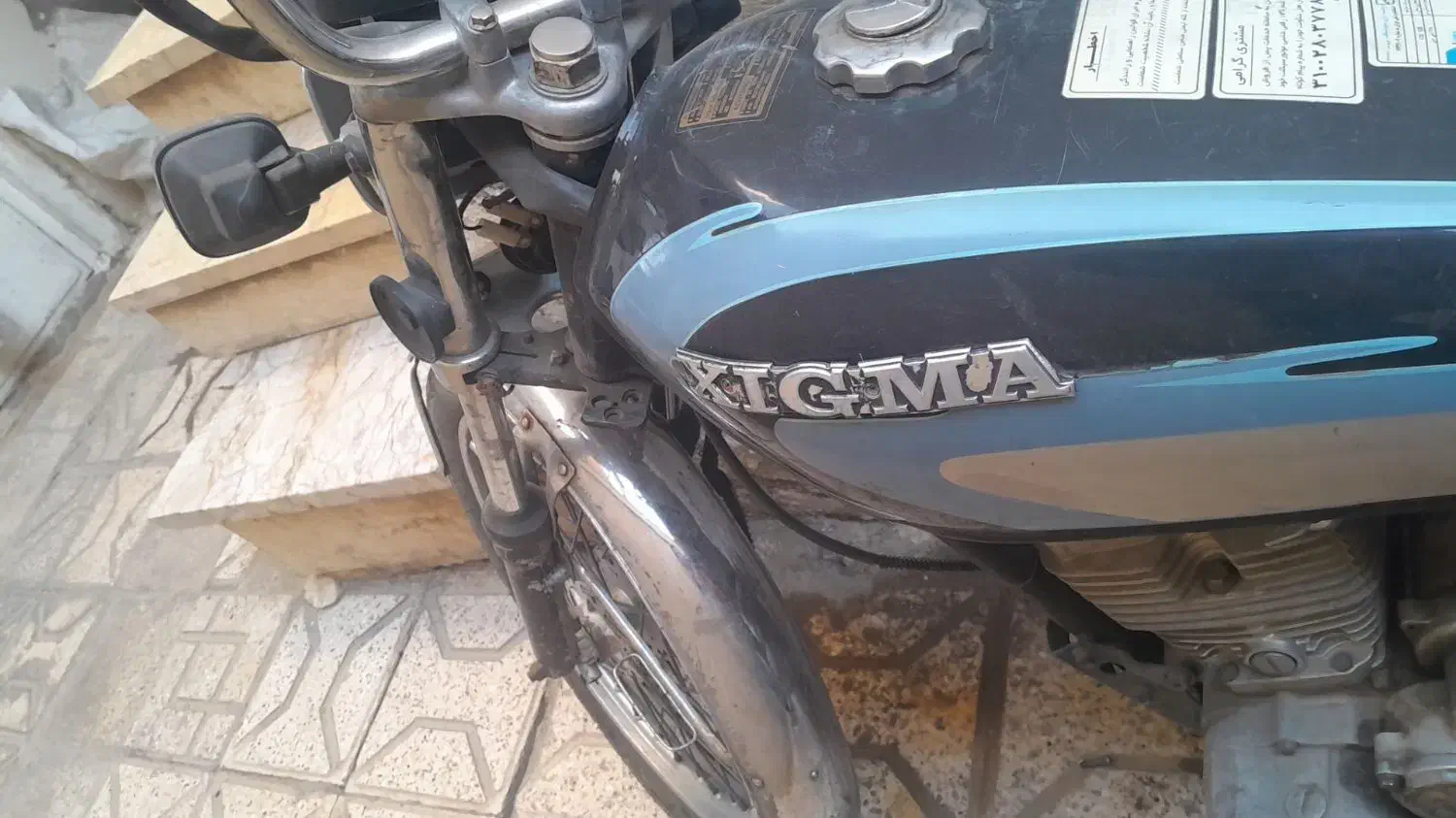 زیگما 170مدل 95 مزایده|موتورسیکلت|مشهد, طبرسی شمالی|دیوار