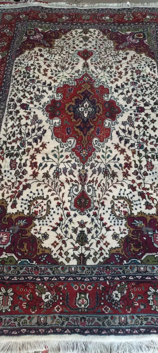 قالیچه دستبافت آذرشهر کرمان قلم ۱/۵×۲/۲۵|فرش|تبریز, |دیوار