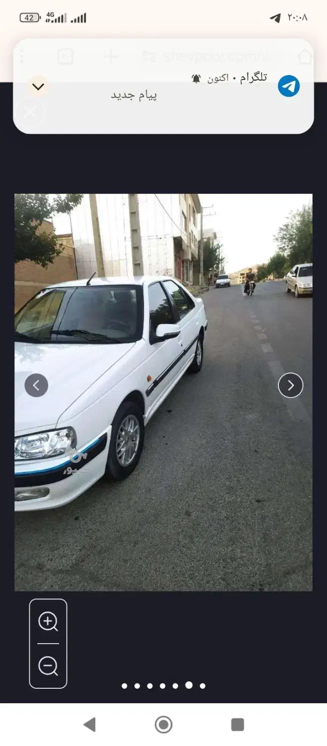 پژو پارس سفارشی داخل کرم 89شاسی پلمپ|خودرو سواری و وانت|بانه, |دیوار